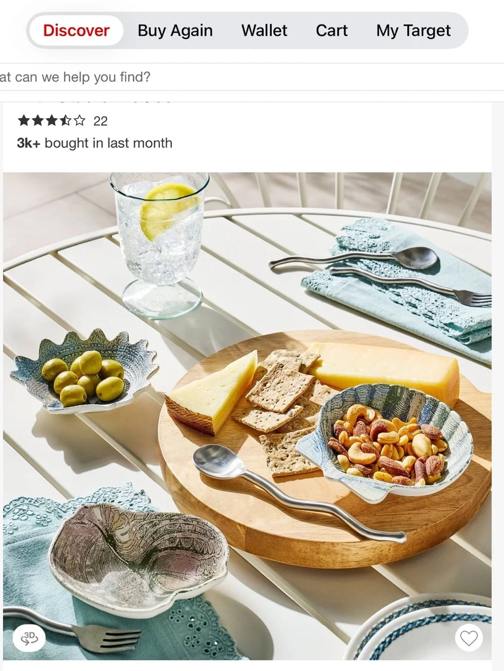 4-Piece Appetizer Utensils Set from Threshold™ designed with Studio McGee